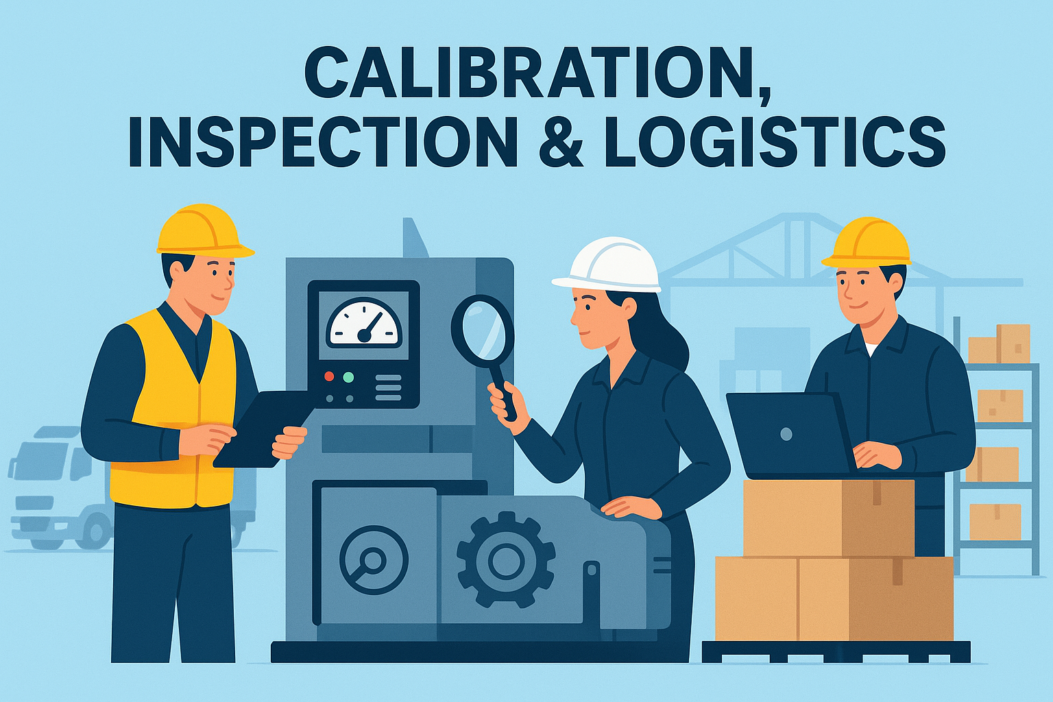 How Calibration, Inspection, and Logistics Work Together for Industrial Success