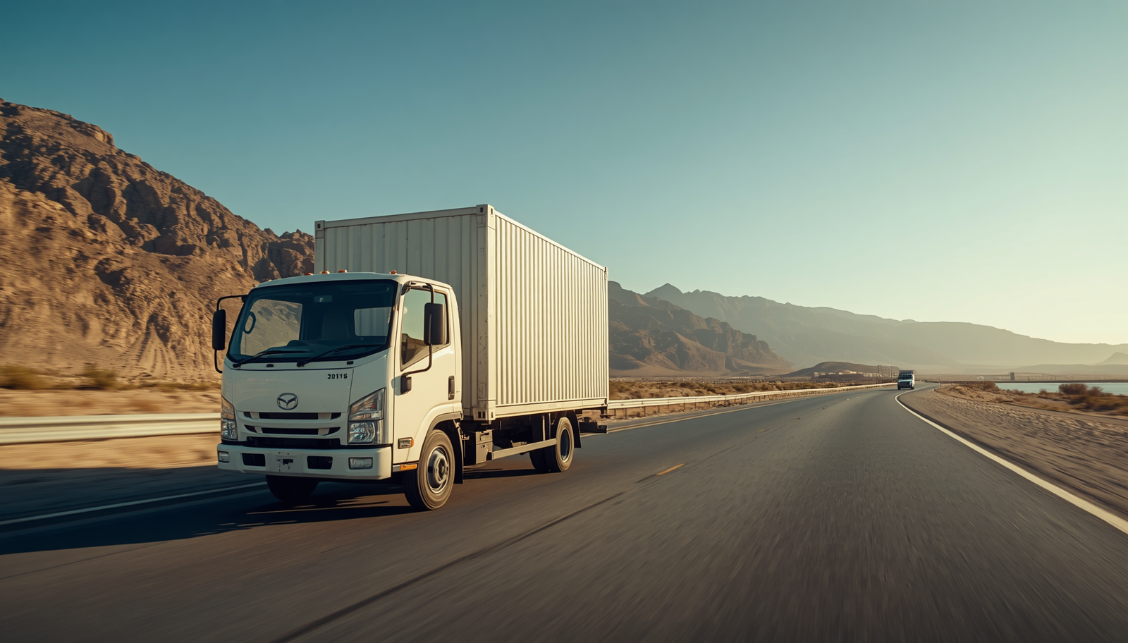 Daily Goods Transportation to Gwadar Using Compact Containerized Trucks
